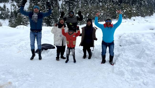 Kashmir family packages from Chennai