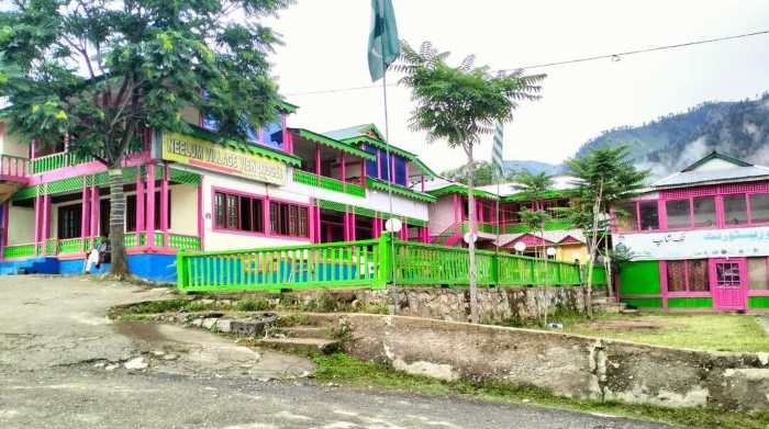 Accommodation at Keran Valley